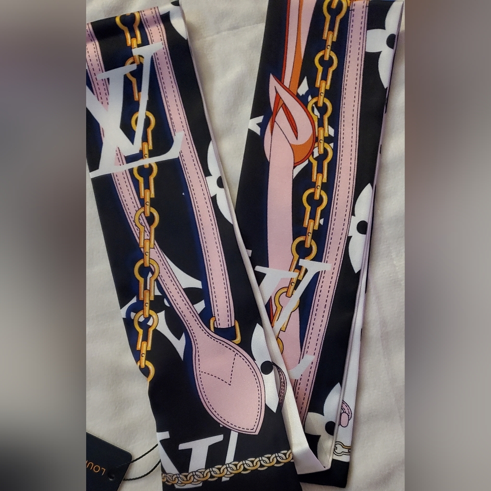 100% Silk Bag Twilly, Accessory